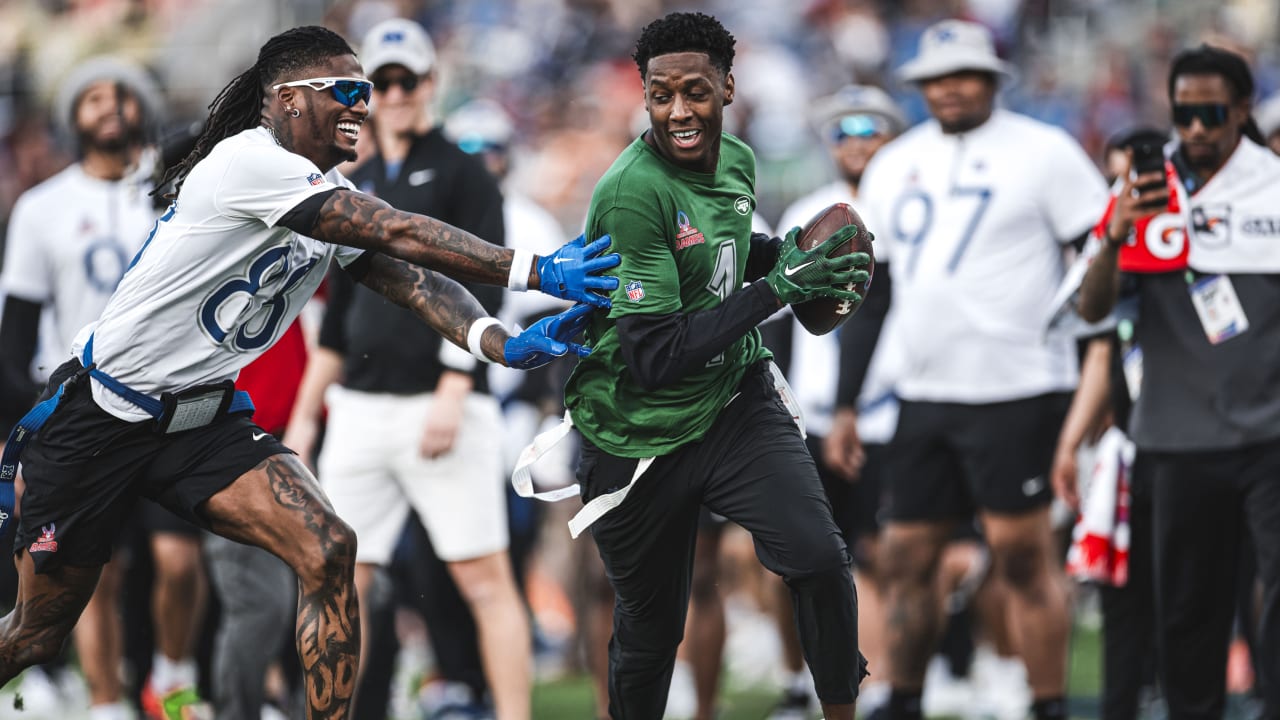 Pro Bowl Highlight Sauce Gardner Picks Off Geno Smith