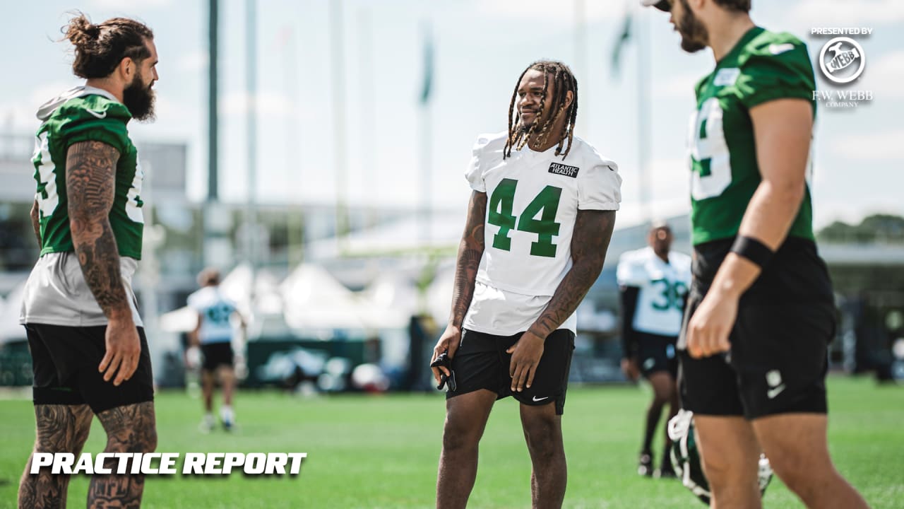 Jets Practice Report | Green & White Have Light Session Before Giants Come to Florham Park