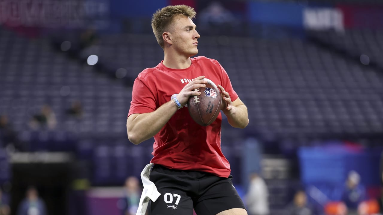 Best of Quarterback Workouts at the 2024 NFL Scouting Combine
