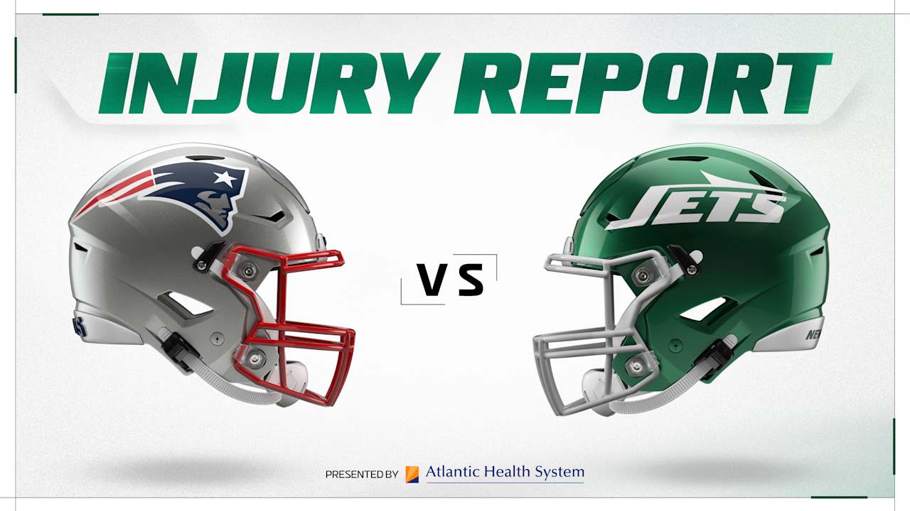 New York Jets vs. New England Patriots Week 3 Injury Report Tuesday