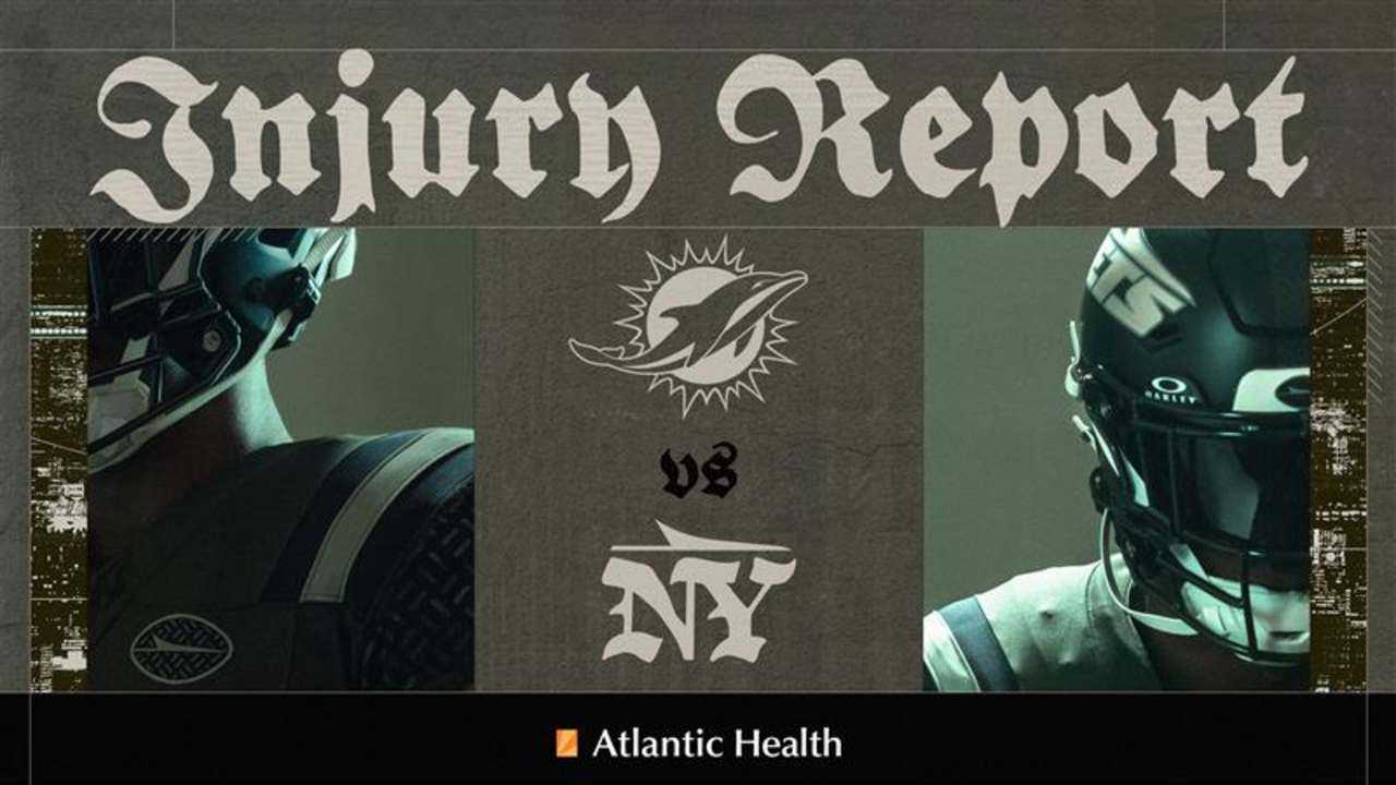 New York Jets Vs Miami Dolphins Week 14 Injury Report Friday