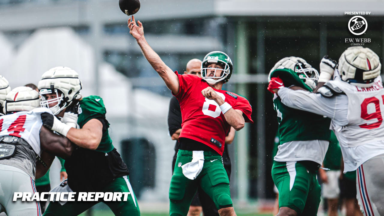 Jets-Giants Joint Practice Report | Aaron Rodgers a ‘Different Person’ in 2-Minute Period