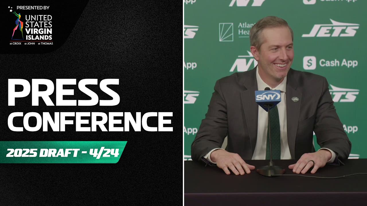 Jets 2025 NFL Draft Press Conference (4/24)