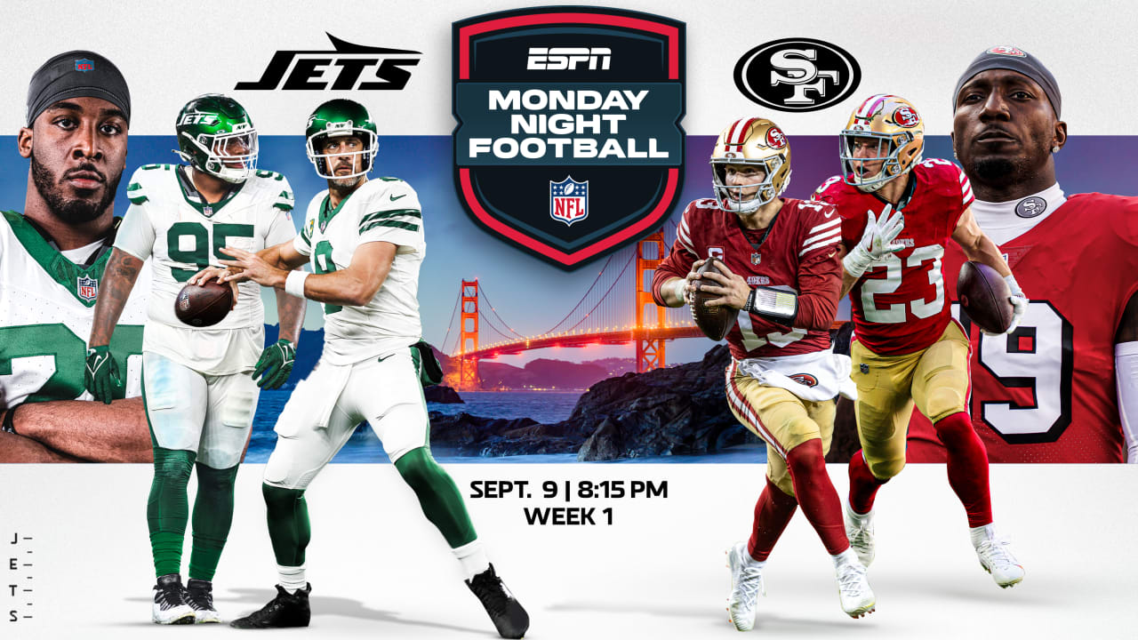 Back in Primetime: Jets to Open on Monday Night at the 49ers