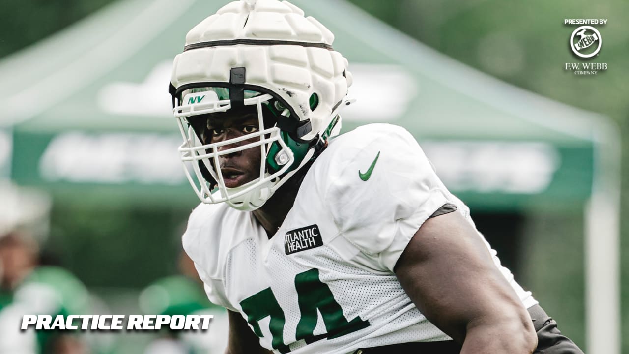 Jets Practice Report | Rookie Olu Fashanu Takes Snaps at RT