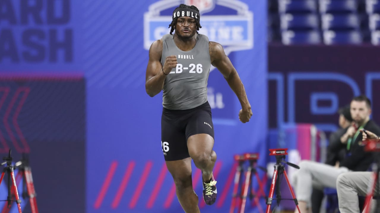 Top 5 Fastest 40Yard Dash Runs by Edge Rushers 2024 NFL Combine