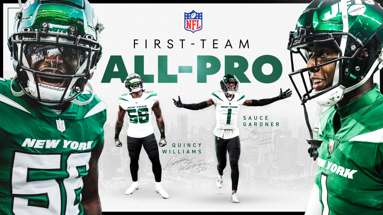 Sauce Gardner & Quincy Williams Named First-Team All-Pros for 2023 Season