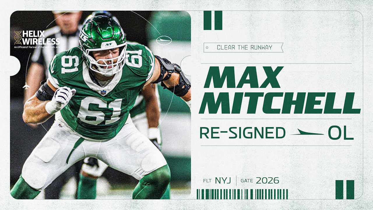 Jets Re-Sign OT Max Mitchell