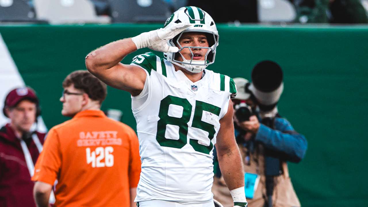 Jets TE Mason Taylor Sees More High Points Down the Road for Green & White