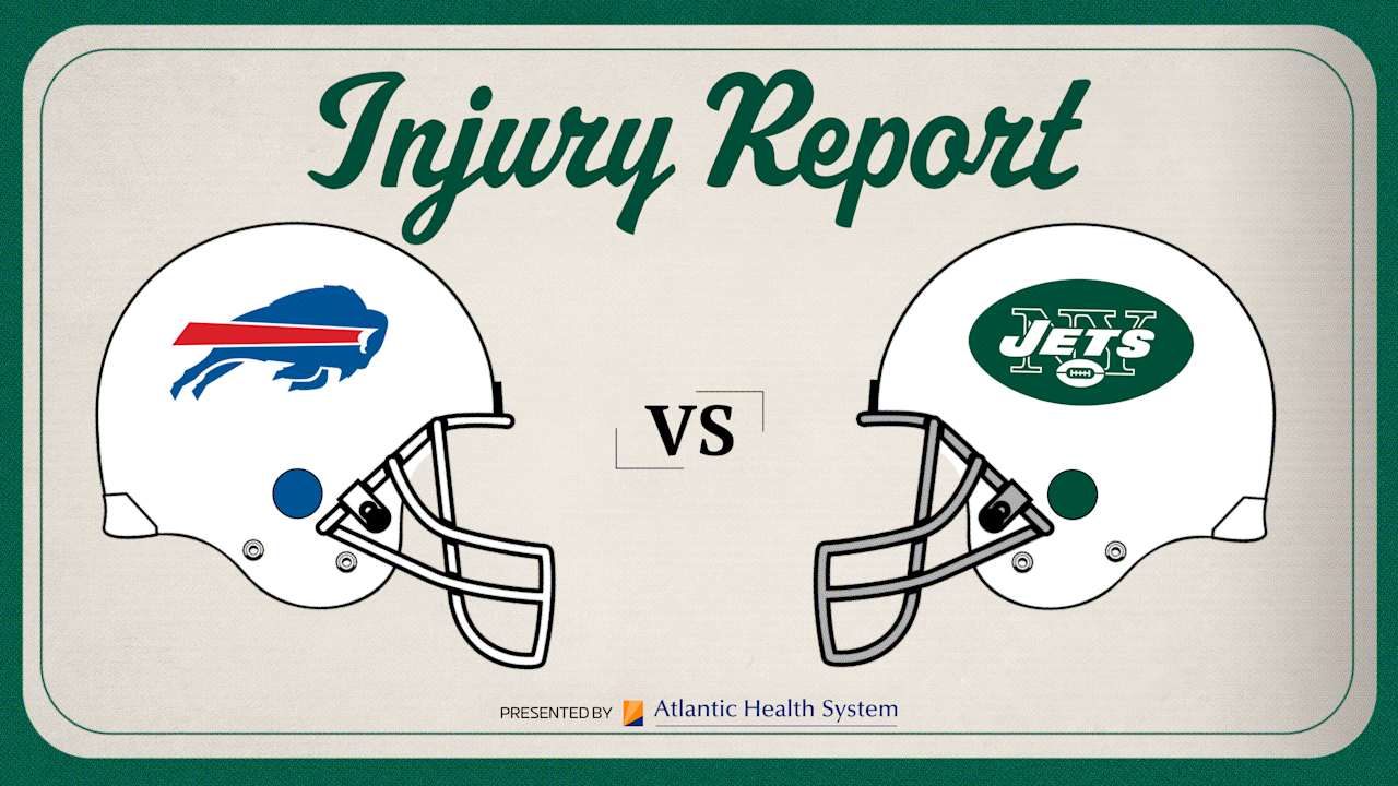 New York Jets vs Buffalo Bills Week 6 Injury Report Friday