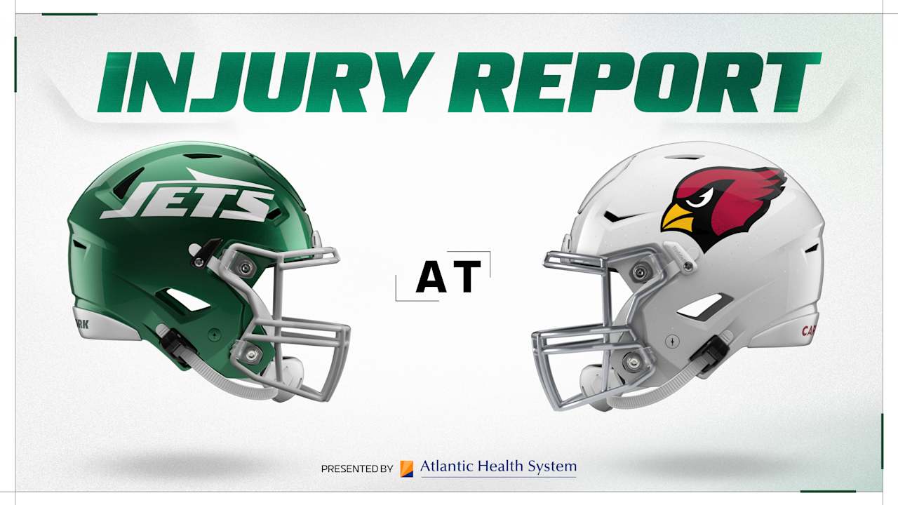 New York Jets at Arizona Cardinals Week 10 Injury Report - Wednesday