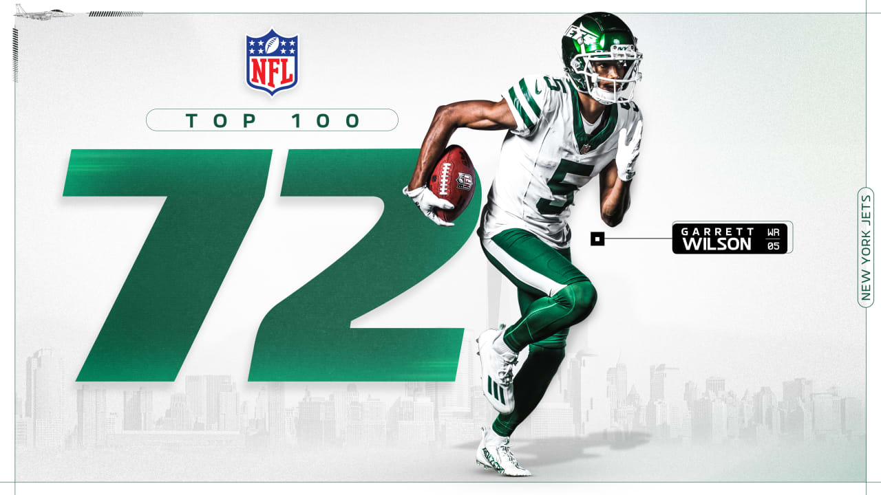 Jets WR Garrett Wilson No. 72 on NFL Top 100