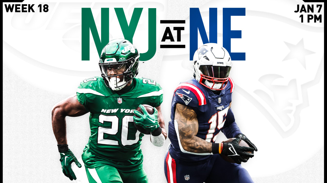 Jets at Patriots Game Preview Week 18