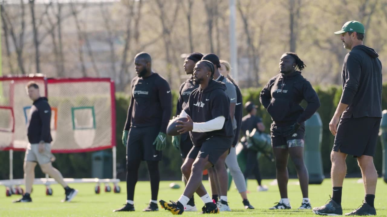 Highlight | Tyrod Taylor to Jeremy Ruckert During the Jets Offseason ...