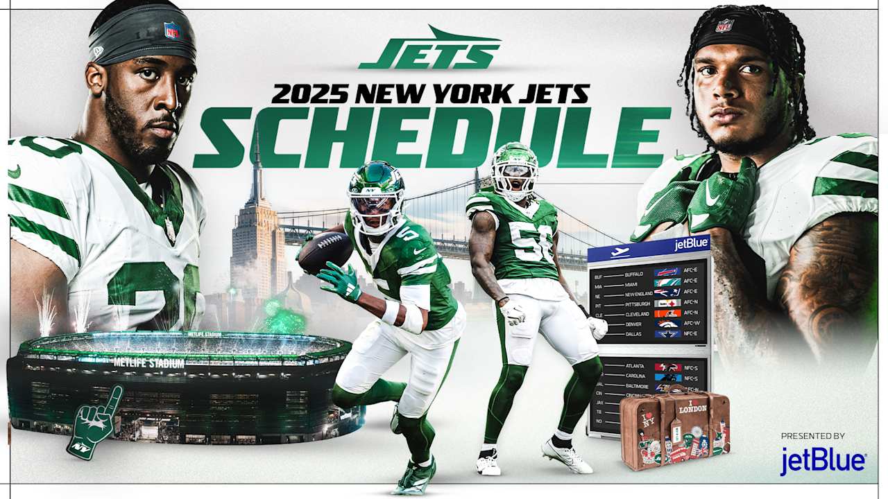 2025 New York Jets Schedule Complete Schedule Tickets Matchup
