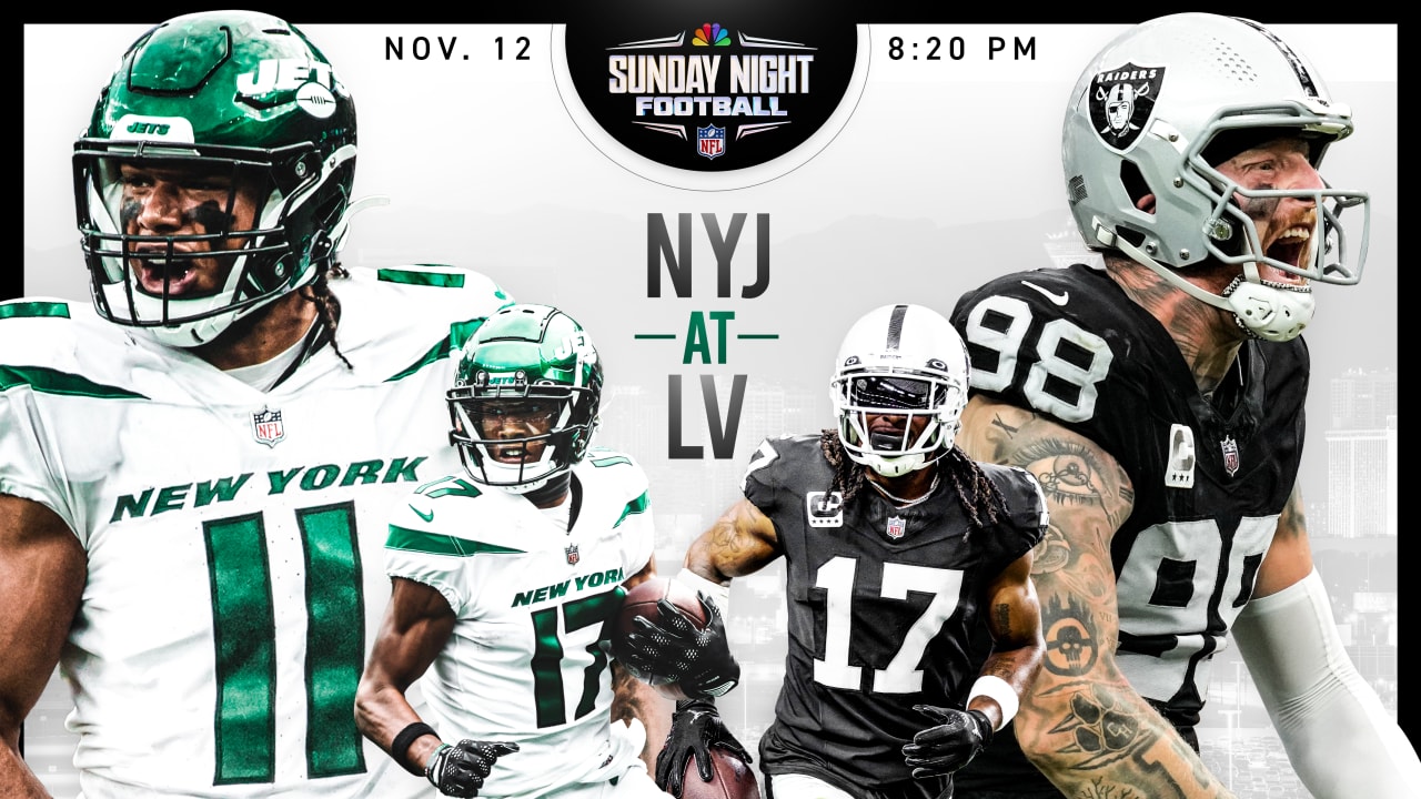 Jets at Raiders Game Preview Week 10