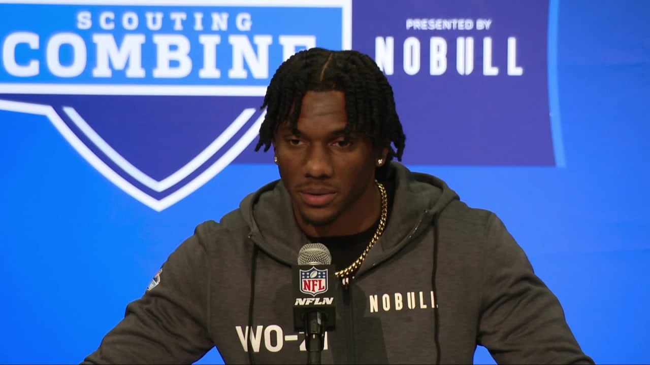 WR Malik Nabers (LSU) NFL Combine Press Conference