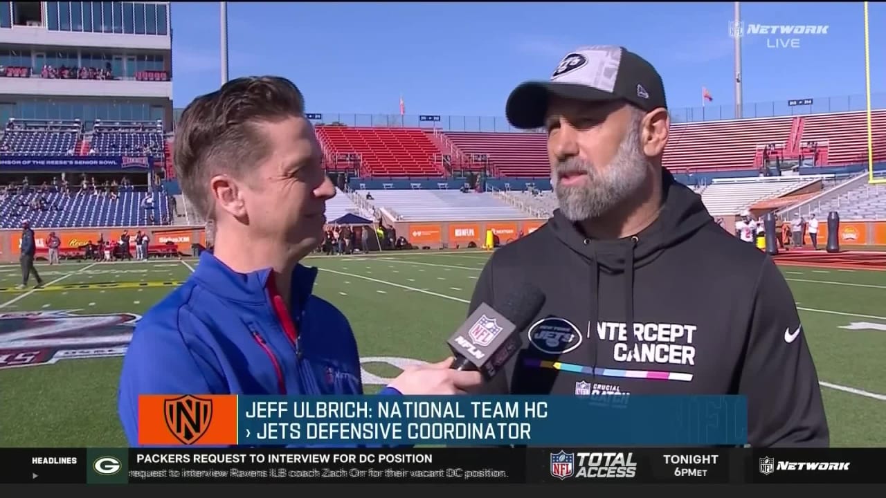 NFL Network | National Team Head Coach Jeff Ulbrich Interview At The ...