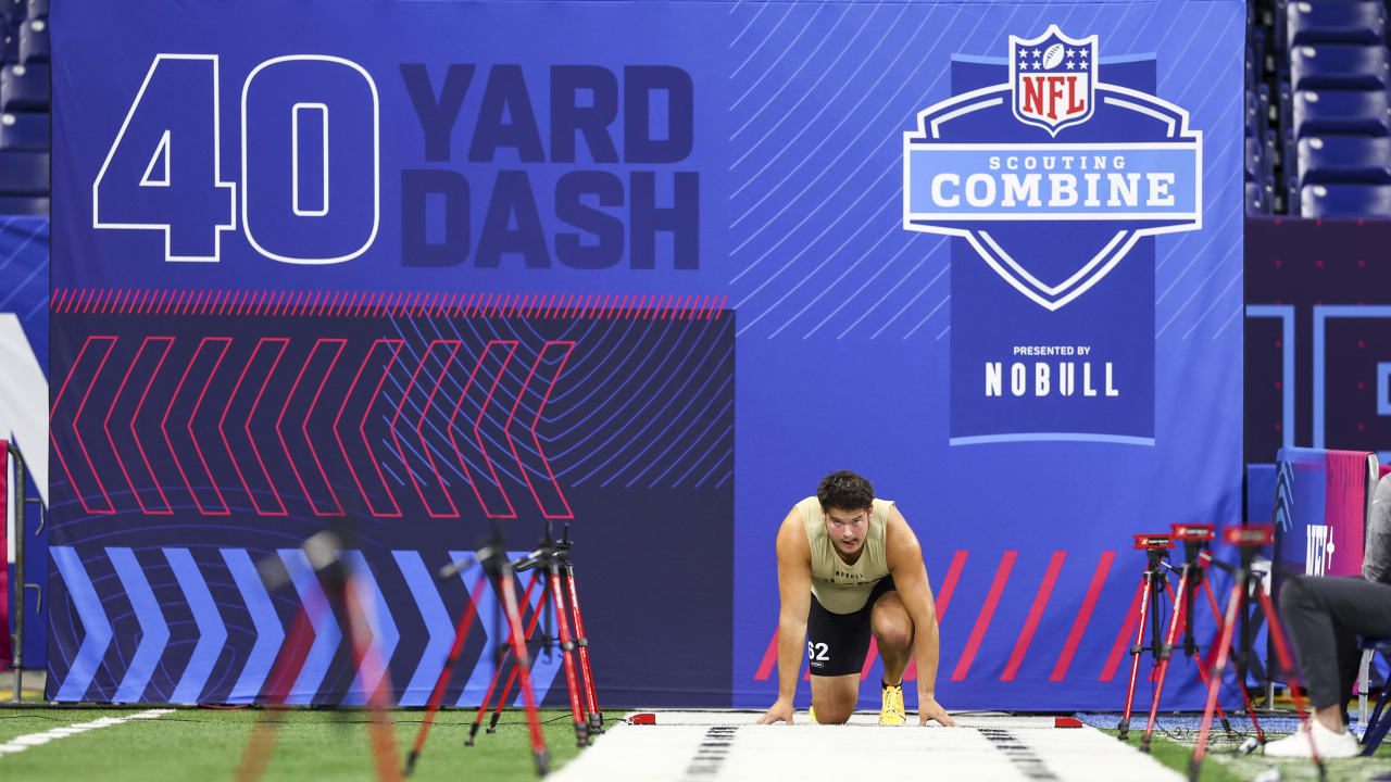 Top 5 Fastest 40Yard Dash Runs by Offensive Linemen 2024 NFL Combine