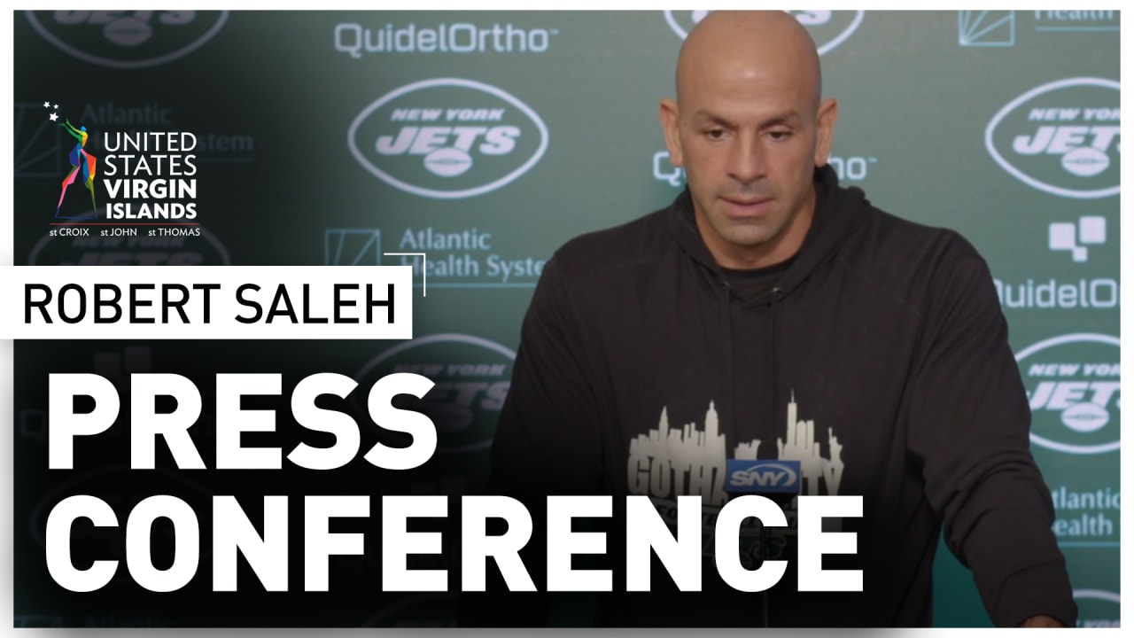 Robert Saleh Postseason Press Conference (1/8)