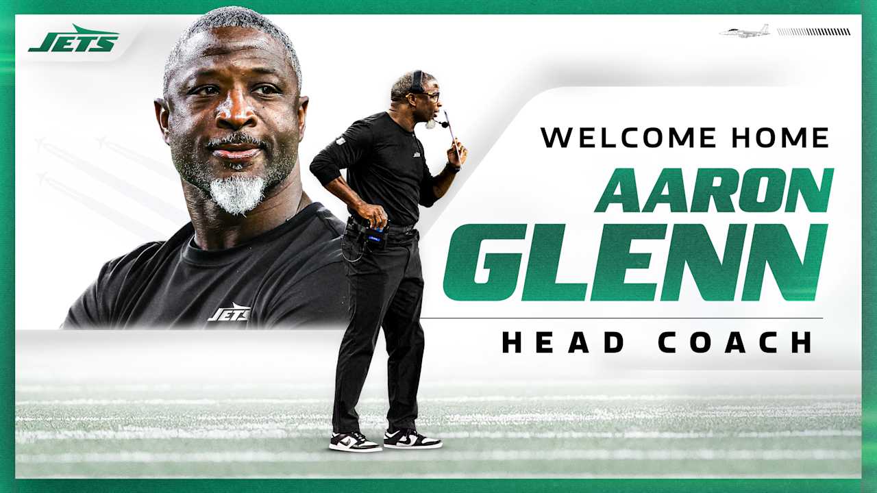 Jets Name Aaron Glenn Head Coach