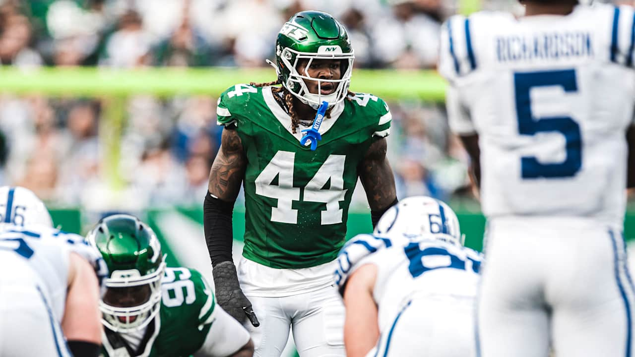 Jamien Sherwood Has Risen to the Occasion as the Jets' Mike Linebacker