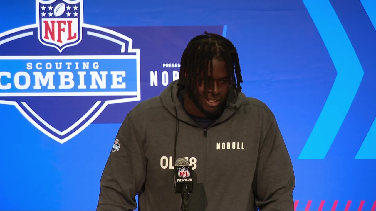 OT Olu Fashanu (Penn State) NFL Combine Press Conference