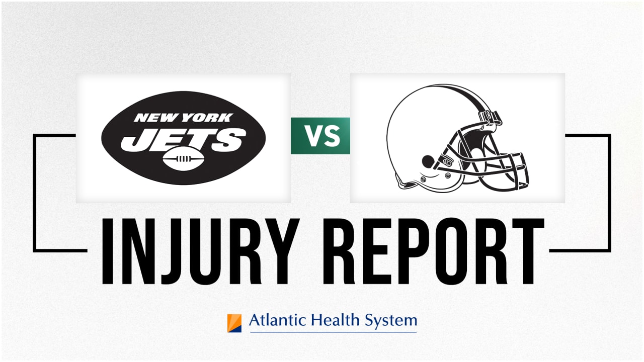 New York Jets at Cleveland Browns Injury Report Week 17 Tuesday