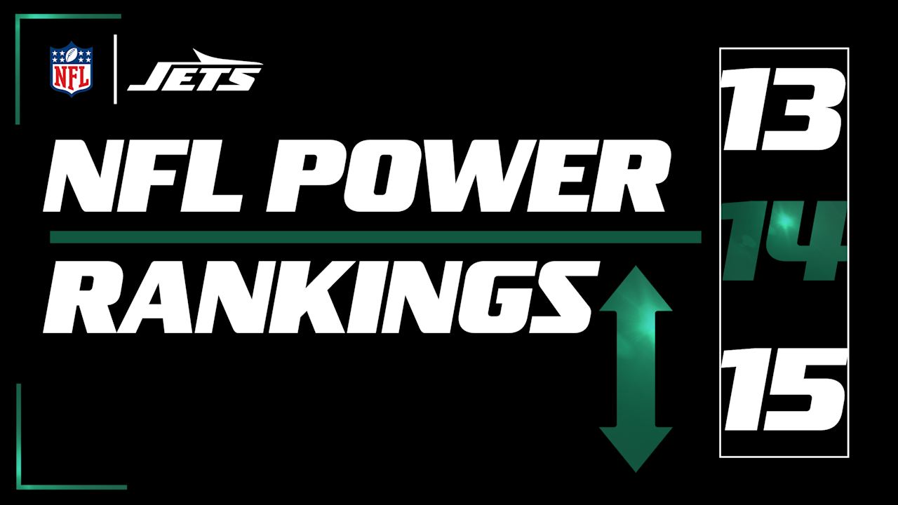 NFL Power Rankings | Jets Ranked Inside the Top 15 in Week 5