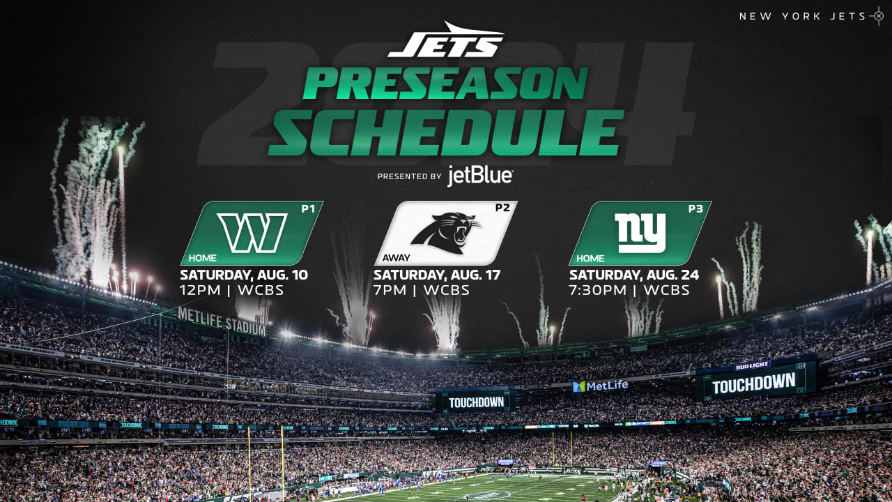 2024 Jets Preseason Schedule Complete Schedule and Tickets Information