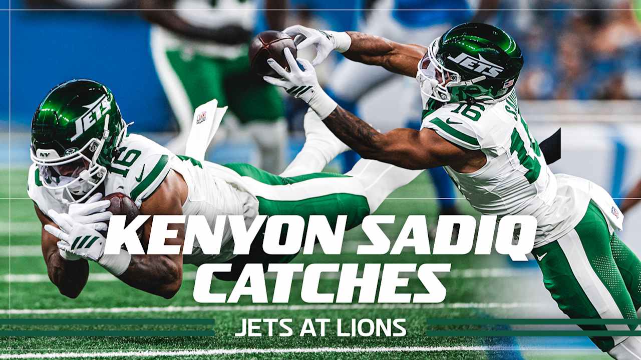 Every Kenyon Sadiq Catch from 105-Yard Game vs. Lions | Week 3