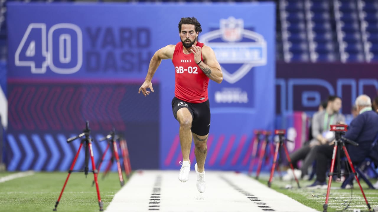 Top 5 Fastest 40Yard Dash Runs by Quarterbacks 2024 NFL Combine