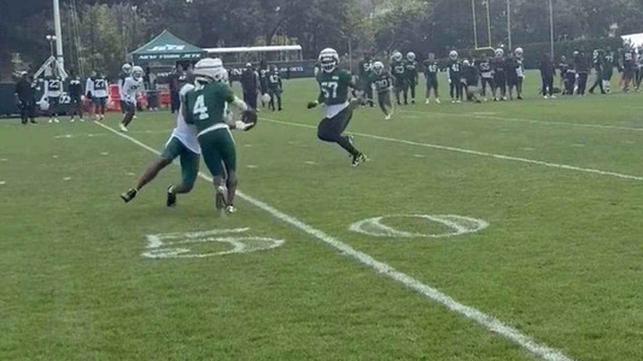 Jets Training Camp Highlight | D.J. Reed Breaks Up a Pass