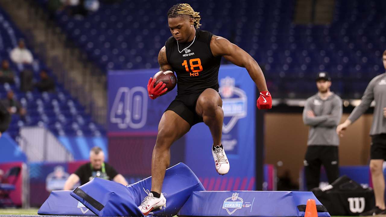 Top Photos of the Running Back Prospects at the 2025 NFL Combine