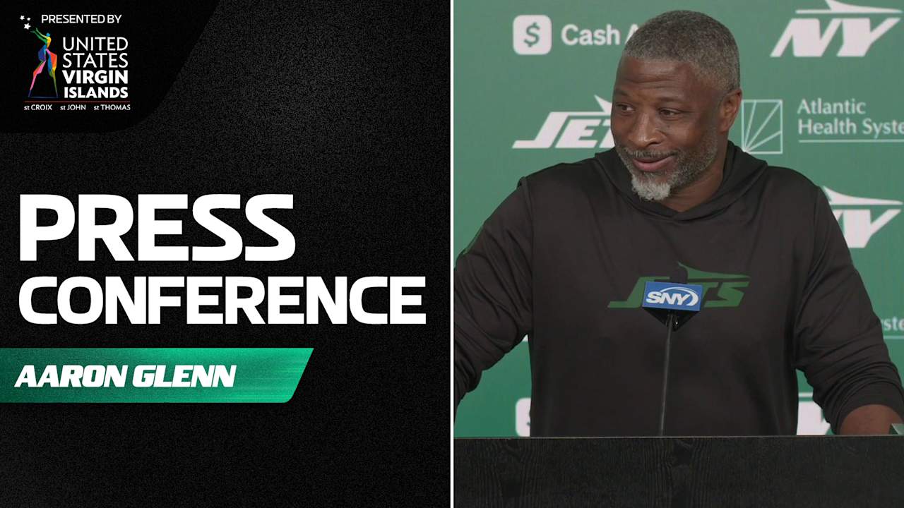 Aaron Glenn Rookie Minicamp Press Conference (5/10)