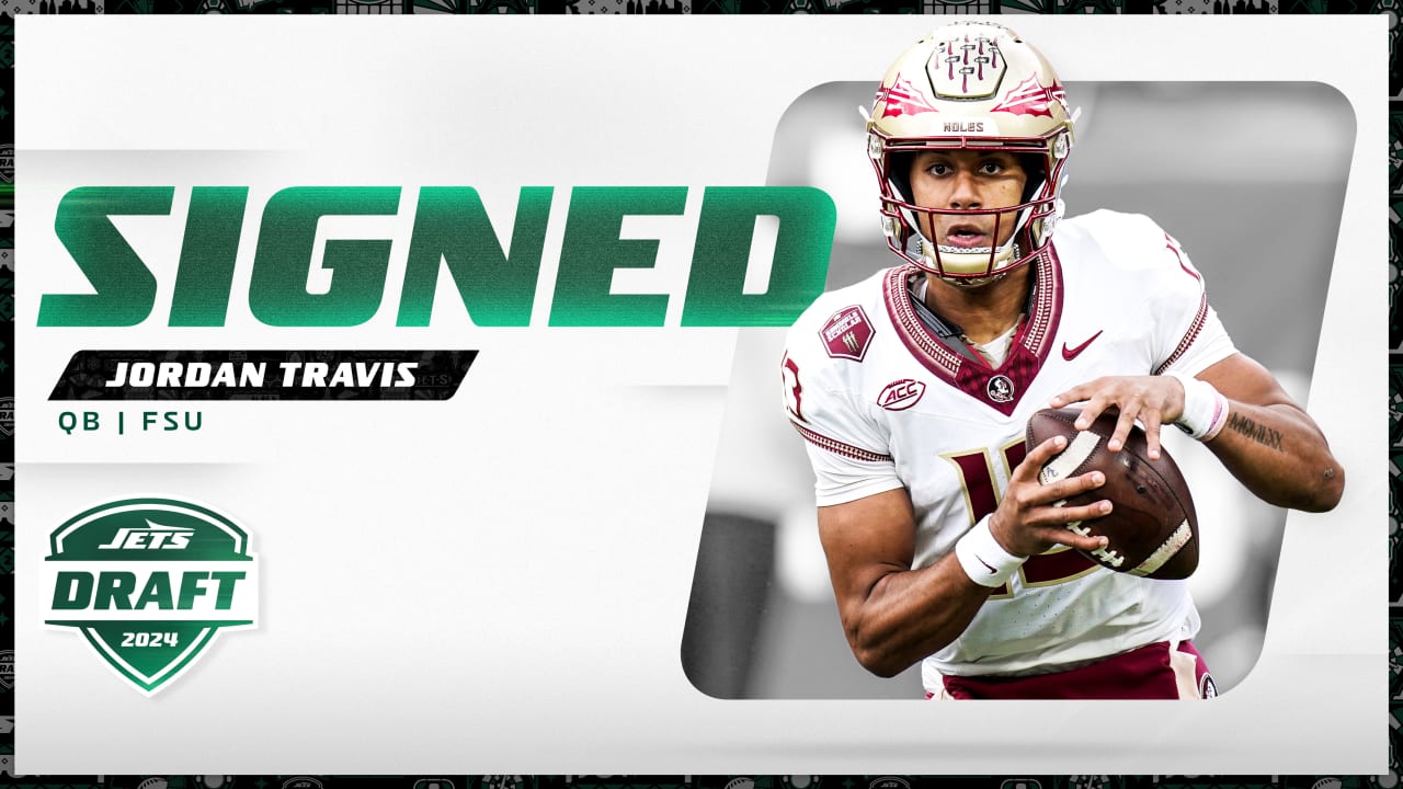 Jets Sign Fifth-Round Pick QB Jordan Travis