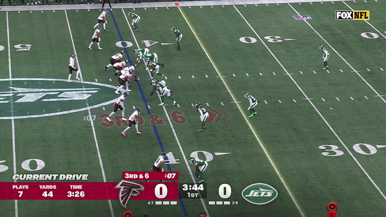 Image for Jets-Falcons Highlight | Micheal Clemons Drops Kirk Cousins for Sack