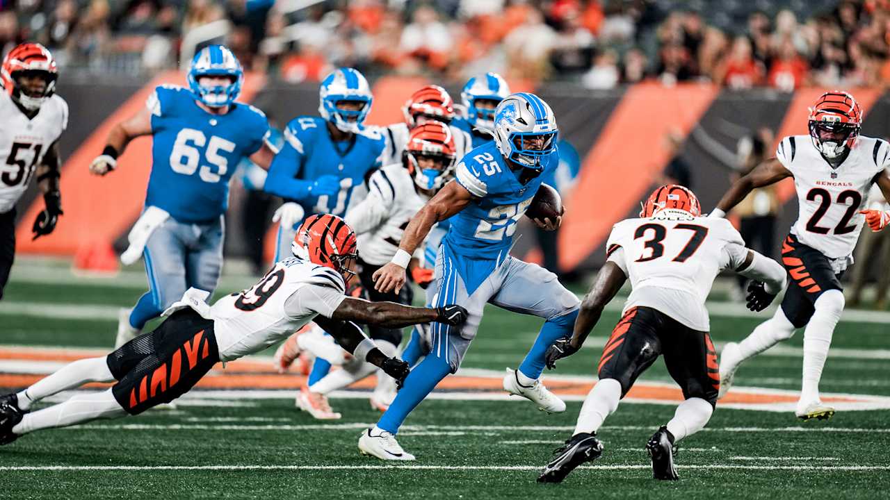 Bengals Edge Lions 16-14 in Preseason Opener: Game Recap
