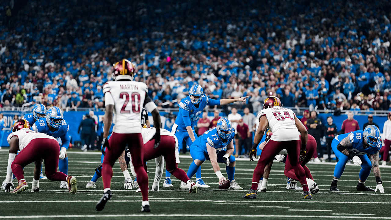 RECAP: Lions vs. Commanders