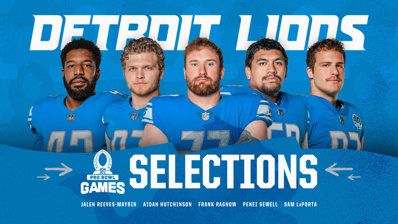 2024 Detroit Lions Pro Bowl highlights