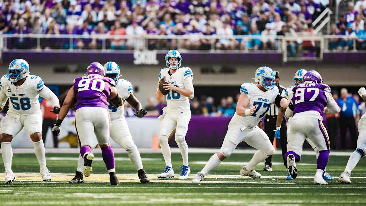 Lions-Vikings scheduled for Sunday Night Football