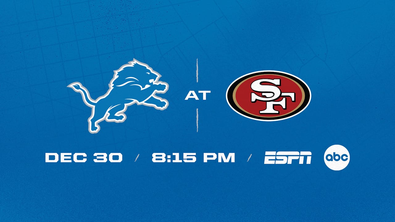 Lions at 49ers: Week 17 Gameday Trailer