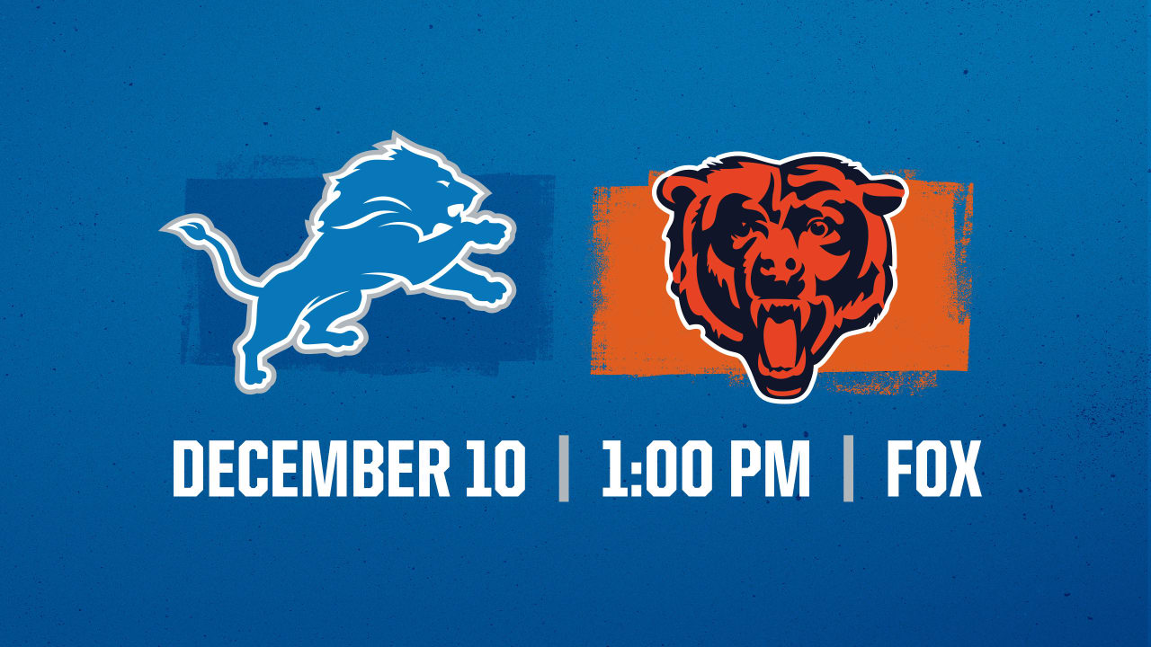 ***Official Lions vs Bears game day thread*** The Den