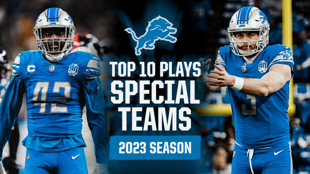 Detroit Lions 2023 position breakdown: Special teams