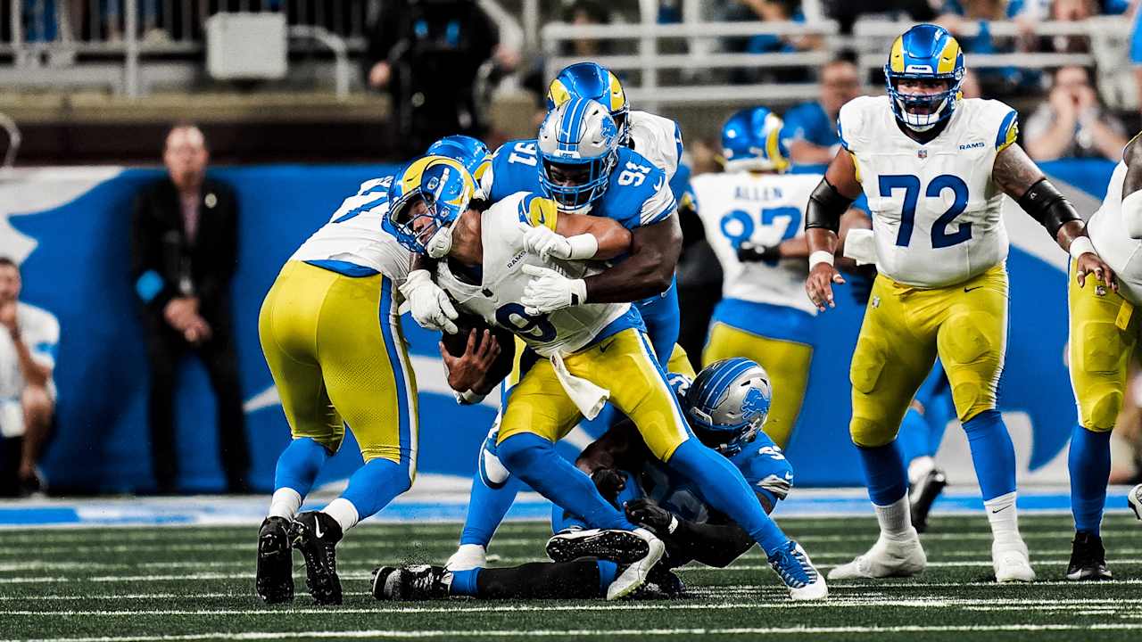 Observations on the Detroit Lions’ Week 1 win over the Los Angeles Rams