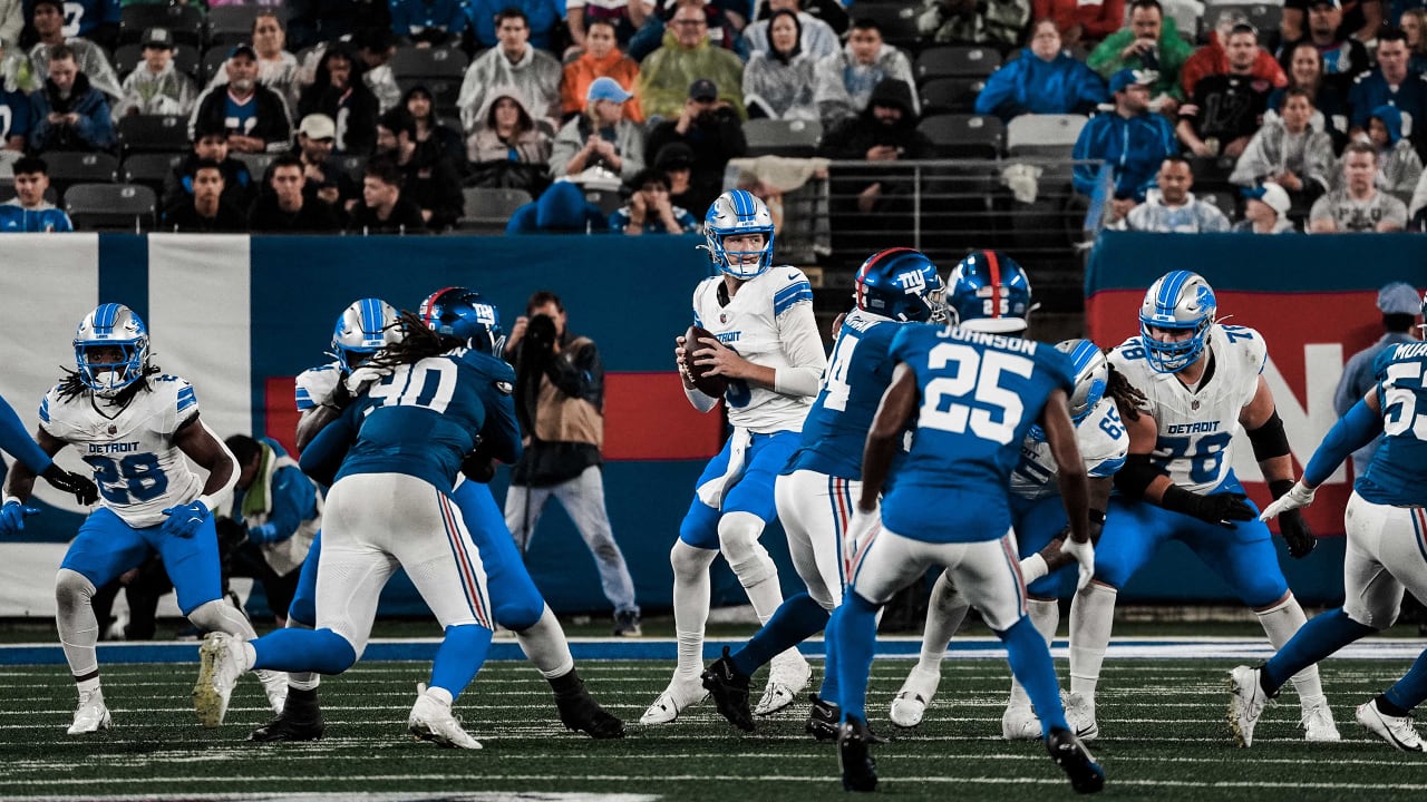 RECAP: Lions at Giants