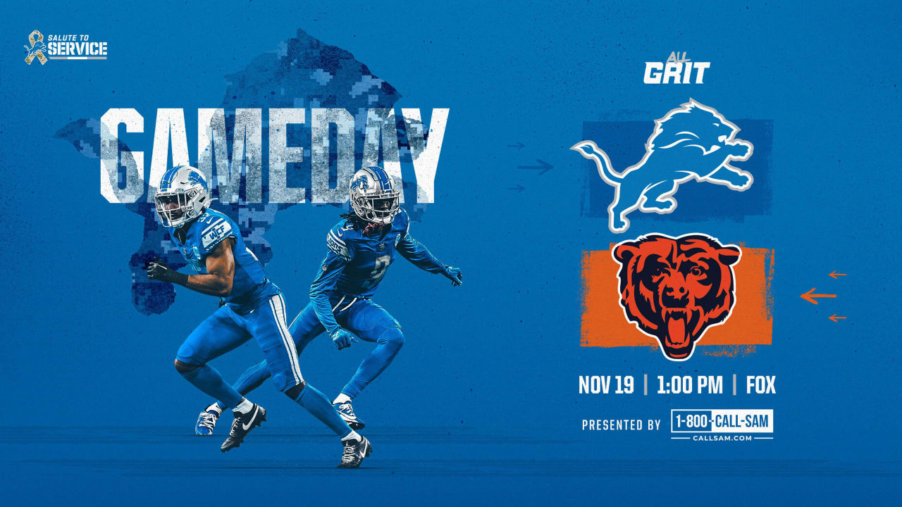 How to Watch Lions vs Bears on Sunday, November 19, 2023