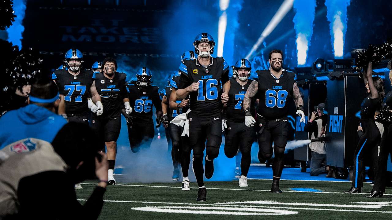 Detroit Lions 2025 opponents set NFL season schedule