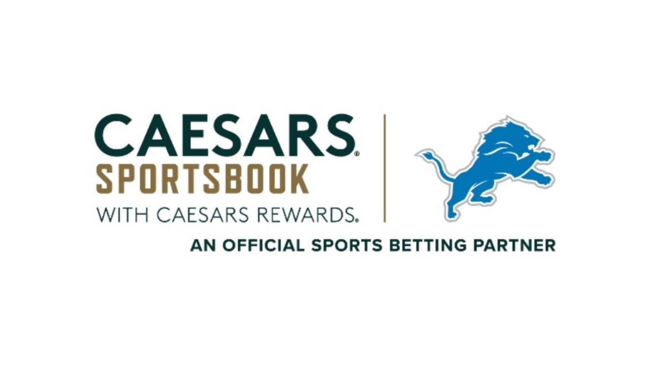 Caesars Entertainment Partners with the Detroit Lions ahead of the 2024-25 NFL Season