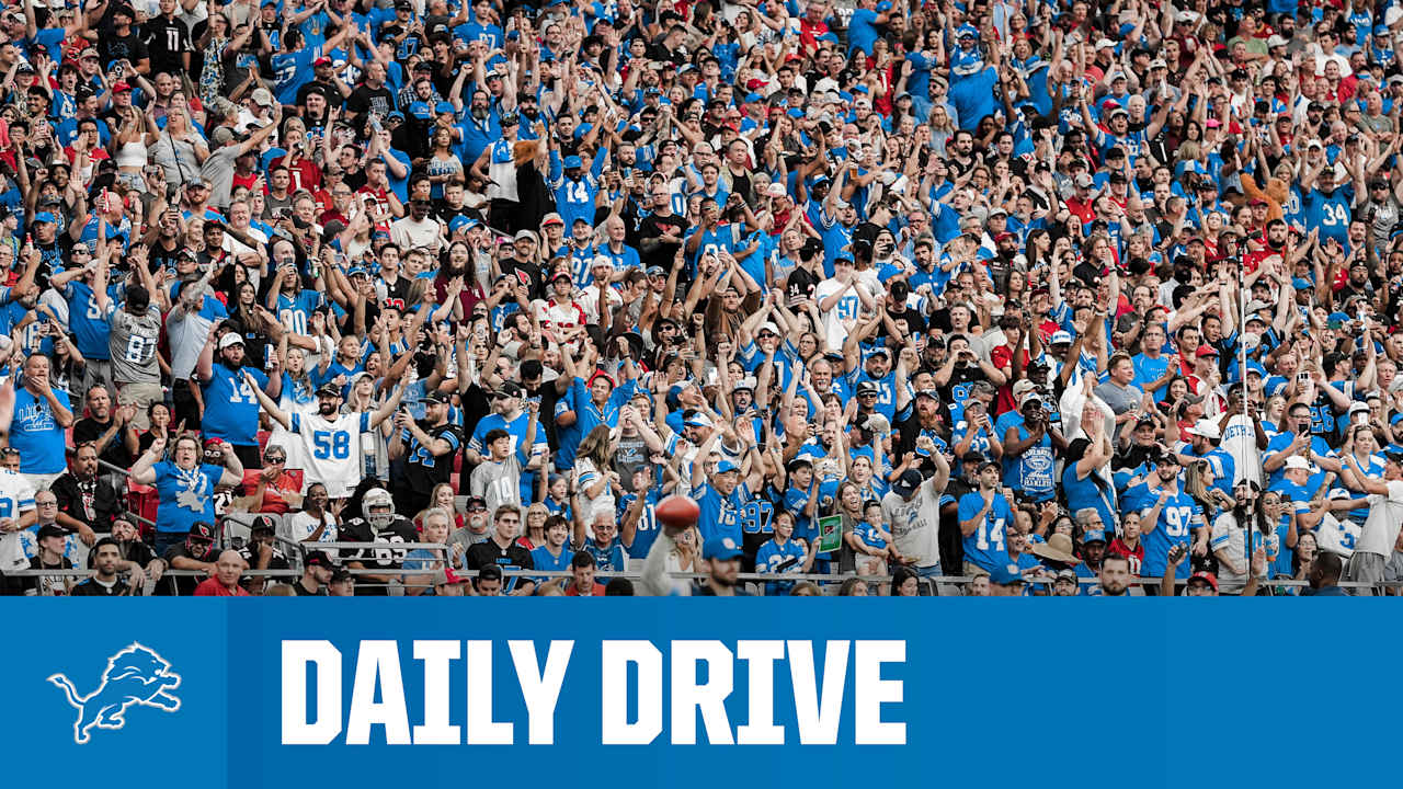 THE DAILY DRIVE: As Detroit Lions take over NFL, their fans are taking over opposing stadiums